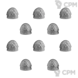Описание картинки NIGHT LORDS LEGION MKIII SHOULDER PADS от TPC по цене 340руб | Свободный Рынок Миниатюр - СРМ
