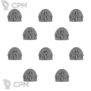 Описание картинки DARK ANGELS LEGION MKIII SHOULDER PADS от TPC по цене 340руб | Свободный Рынок Миниатюр - СРМ
