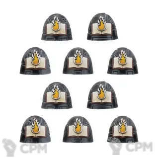 Описание картинки WORD BEARERS MKVI SHOULDER PADS от TPC по цене 340руб | Свободный Рынок Миниатюр - СРМ