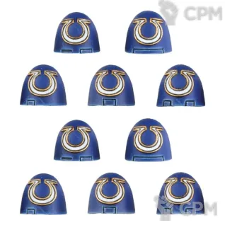 Описание картинки ULTRAMARINES MKVI SHOULDER PADS от TPC по цене 340руб | Свободный Рынок Миниатюр - СРМ