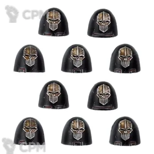 Описание картинки IRON WARRIORS MKVI SHOULDER PADS от TPC по цене 340руб | Свободный Рынок Миниатюр - СРМ