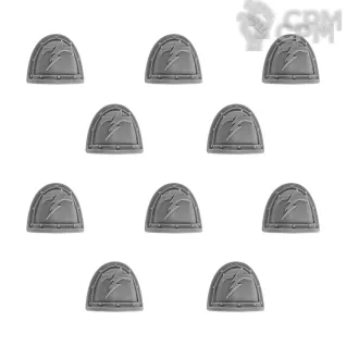 Описание картинки WHITE SCARS MK II SHOULDER PADS от TPC по цене 340руб | Свободный Рынок Миниатюр - СРМ
