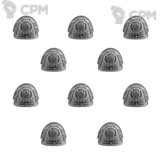 Описание картинки WORLD EATERS LEGION MKIII SHOULDER PADS от TPC по цене 340руб | Свободный Рынок Миниатюр - СРМ