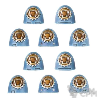 Описание картинки WORLD EATERS MKVI SHOULDER PADS от TPC по цене 340руб | Свободный Рынок Миниатюр - СРМ