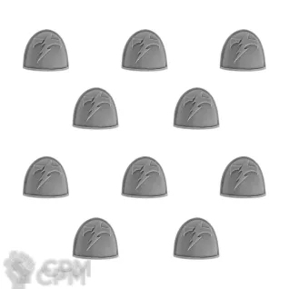 Описание картинки WHITE SCARS MK IV SHOULDER PADS от TPC по цене 340руб | Свободный Рынок Миниатюр - СРМ