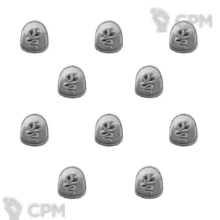 Описание картинки ALPHA LEGION MKIV SHOULDER PADS от TPC по цене 340руб | Свободный Рынок Миниатюр - СРМ