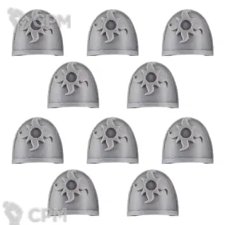 Описание картинки THOUSAND SONS MK IV SHOULDER PADS от TPC по цене 340руб | Свободный Рынок Миниатюр - СРМ
