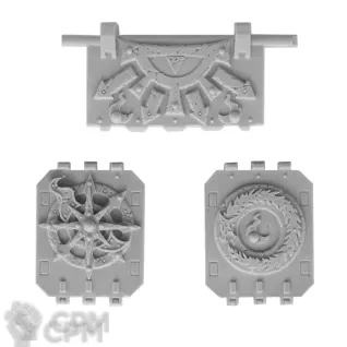 Описание картинки THOUSAND SONS LAND RAIDER DOORS от TPC по цене 370руб | Свободный Рынок Миниатюр - СРМ