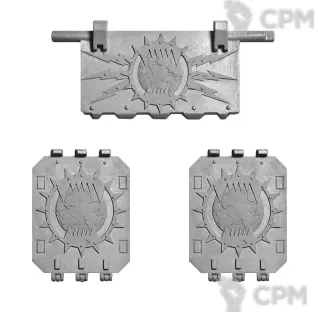 Описание картинки WORLD EATERS LEGION LAND RAIDER DOORS от TPC по цене 370руб | Свободный Рынок Миниатюр - СРМ