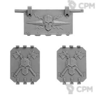 Описание картинки IRON WARRIORS LEGION LAND RAIDER DOORS от TPC по цене 370руб | Свободный Рынок Миниатюр - СРМ