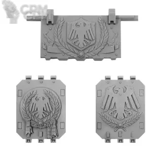Описание картинки RAVEN GUARD LAND RAIDER DOORS от TPC по цене 370руб | Свободный Рынок Миниатюр - СРМ