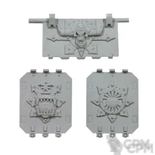 Описание картинки WORLD EATERS LAND RAIDER DOORS от TPC по цене 370руб | Свободный Рынок Миниатюр - СРМ