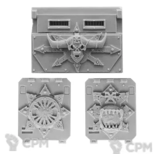 Описание картинки WORLD EATERS RHINO DOORS от TPC по цене 370руб | Свободный Рынок Миниатюр - СРМ