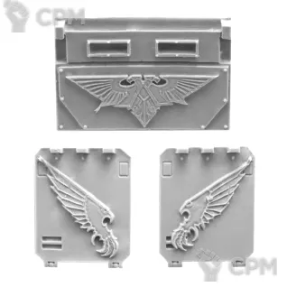 Описание картинки EMPEROR'S CHILDREN LEGION RHINO DOORS от TPC по цене 370руб | Свободный Рынок Миниатюр - СРМ