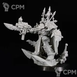 Описание картинки Chaos Space Marine Terminator Lord/Sorcerer от KoofWorkshop по цене 1 260руб | Свободный Рынок Миниатюр - СРМ