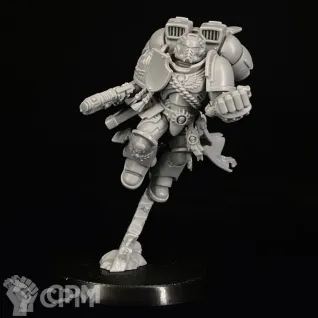 Описание картинки Primaris captain with jump pack от KoofWorkshop по цене 1 050руб | Свободный Рынок Миниатюр - СРМ