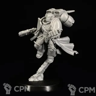 Описание картинки Primaris captain with jump pack от KoofWorkshop по цене 1 050руб | Свободный Рынок Миниатюр - СРМ