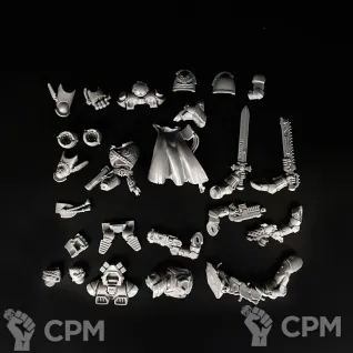 Описание картинки Primaris captain with jump pack от KoofWorkshop по цене 1 050руб | Свободный Рынок Миниатюр - СРМ