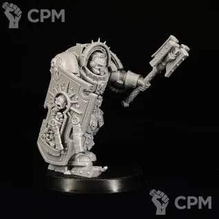 Описание картинки Chaplain in terminator armour new release от KoofWorkshop по цене 1 050руб | Свободный Рынок Миниатюр - СРМ