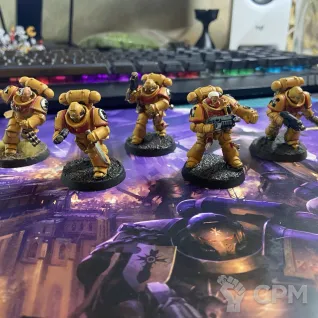 Описание картинки Assault Intercessors от Drygplova по цене 1 700руб | Свободный Рынок Миниатюр - СРМ