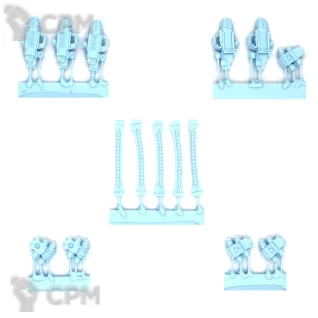 Описание картинки MARS PATTERN PLASMA CANNON SET от TPC по цене 570руб | Свободный Рынок Миниатюр - СРМ