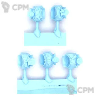 Описание картинки WHITE SCARS MK II TORSOS UPGRADE SET от TPC по цене 310руб | Свободный Рынок Миниатюр - СРМ