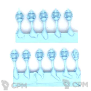 Описание картинки THOUSAND SONS MKVI HEADS от TPC по цене 340руб | Свободный Рынок Миниатюр - СРМ