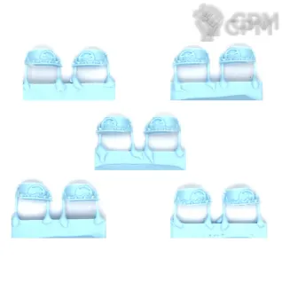 Описание картинки CATAPHRACTII TERMINATOR SHOULDER PADS - WORLD EATERS от TPC по цене 340руб | Свободный Рынок Миниатюр - СРМ