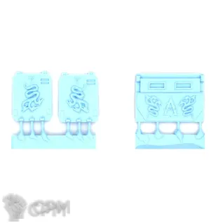 Описание картинки ALPHA LEGION RHINO DOORS от TPC по цене 370руб | Свободный Рынок Миниатюр - СРМ