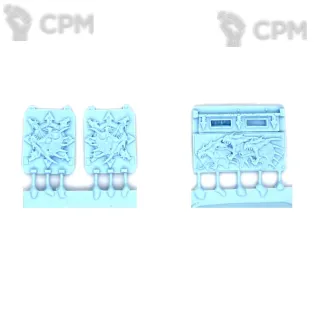 Описание картинки ALPHA LEGION RHINO DOORS CHAOS SPACE MARINES от TPC по цене 370руб | Свободный Рынок Миниатюр - СРМ