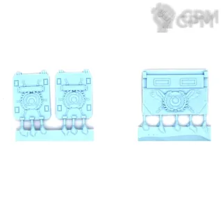 Описание картинки ULTRAMARINES RHINO DOORS AND FRONTPLATE от TPC по цене 370руб | Свободный Рынок Миниатюр - СРМ