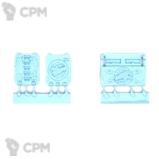 Описание картинки SALAMANDERS RHINO DOORS AND FRONTPLATE от TPC по цене 370руб | Свободный Рынок Миниатюр - СРМ
