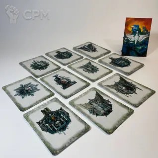 Описание картинки Space Marines Datacards 10th на русском от GnomeCone по цене 1 580руб | Свободный Рынок Миниатюр - СРМ