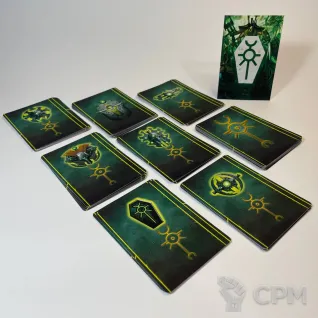 Описание картинки Necrons Datacards 10th на русском от GnomeCone по цене 1 580руб | Свободный Рынок Миниатюр - СРМ
