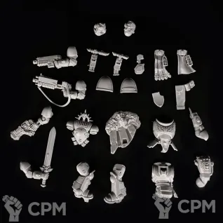 Описание картинки Primaris Lieutenant new, 2023 от KoofWorkshop по цене 1 050руб | Свободный Рынок Миниатюр - СРМ