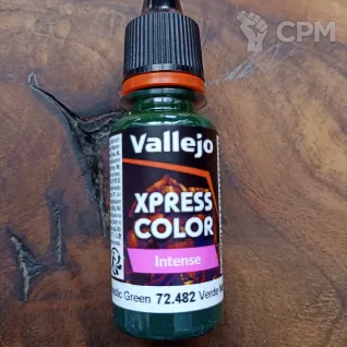 Описание картинки Vallejo Xpress Color - 72.482 Monastic Green от Selena по цене 404руб | Свободный Рынок Миниатюр - СРМ