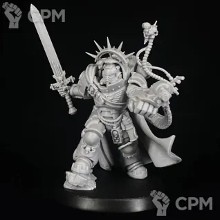 Описание картинки Primaris captain in gravis armour new от KoofWorkshop по цене 1 050руб | Свободный Рынок Миниатюр - СРМ