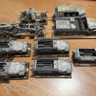Описание картинки German vehicles 1:72 от Red Quokka по цене 4 000руб | Свободный Рынок Миниатюр - СРМ