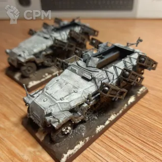 Описание картинки German vehicles 1:72 от Red Quokka по цене 4 000руб | Свободный Рынок Миниатюр - СРМ