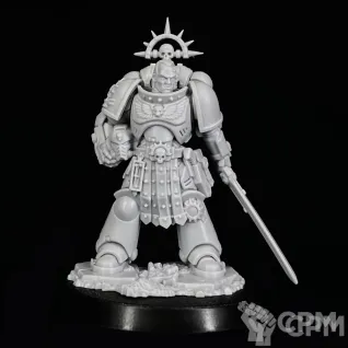 Описание картинки Primaris lieutenant Amulius от KoofWorkshop по цене 840руб | Свободный Рынок Миниатюр - СРМ