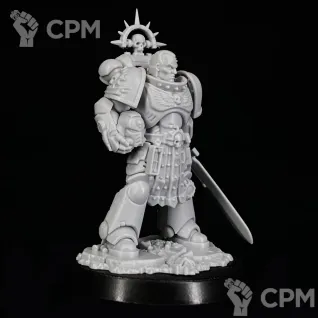 Описание картинки Primaris lieutenant Amulius от KoofWorkshop по цене 840руб | Свободный Рынок Миниатюр - СРМ