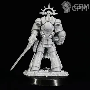 Описание картинки Primaris lieutenant Amulius от KoofWorkshop по цене 840руб | Свободный Рынок Миниатюр - СРМ