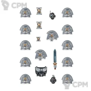 Описание картинки DEATHWATCH UPGRADE FRAME от TPC по цене 470руб | Свободный Рынок Миниатюр - СРМ
