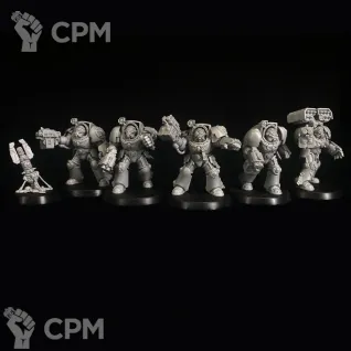 Описание картинки Terminator squad new release 2023 от KoofWorkshop по цене 1 995руб | Свободный Рынок Миниатюр - СРМ