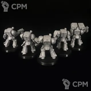 Описание картинки Terminator squad new release 2023 от KoofWorkshop по цене 1 995руб | Свободный Рынок Миниатюр - СРМ