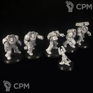 Описание картинки Terminator squad new release 2023 от KoofWorkshop по цене 1 995руб | Свободный Рынок Миниатюр - СРМ