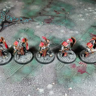 Описание картинки Stormcast Eternals Liberators x5 I от Каджит по цене 4 998руб | Свободный Рынок Миниатюр - СРМ