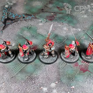 Описание картинки Stormcast Eternals Liberators x5 I от Каджит по цене 4 998руб | Свободный Рынок Миниатюр - СРМ