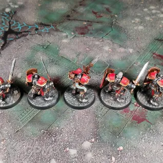 Описание картинки Stormcast Eternals Liberators x5 I от Каджит по цене 4 998руб | Свободный Рынок Миниатюр - СРМ