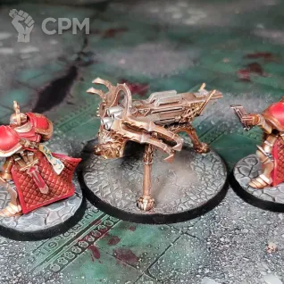 Описание картинки Stormcast Eternals Celestar Ballista от Каджит по цене 4 498руб | Свободный Рынок Миниатюр - СРМ